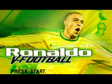 Ronaldo V-Football (ES - PT) screen shot title